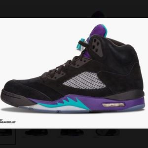 Air Jordan 5 Retro Black Grape